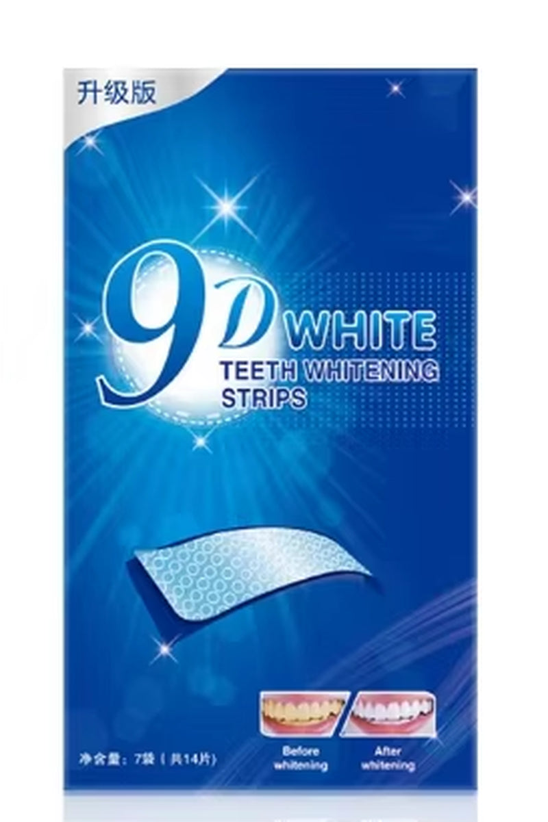 Whitening Strips Dental Strips TK Coconut Oil Whitening Tooth Patches Mint Flavor Cleansing (7Packets - 2 Strips per Pack)